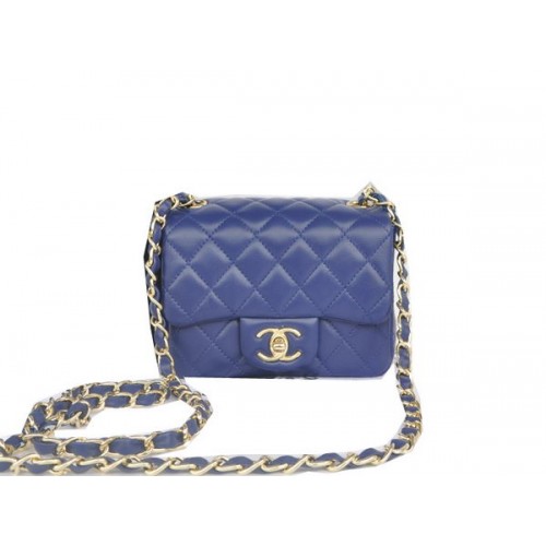 Chanel mini Classic Flap Bag Royal Original Sheekskin CHA1115 Goud