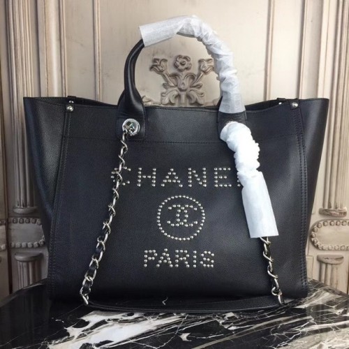 Chanel originele kalfsleren draagtas 78900 zwart