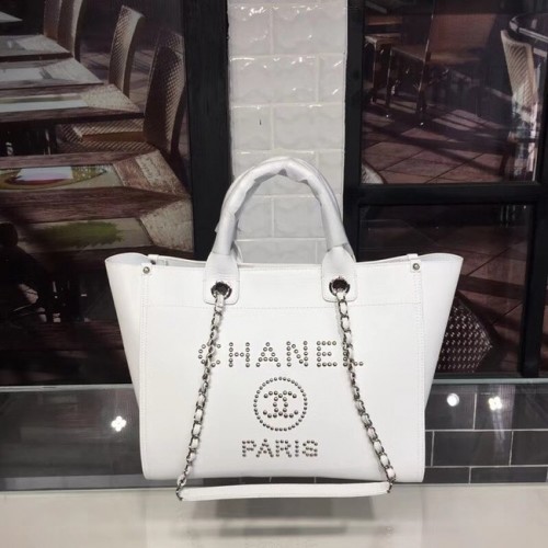Chanel originele kalfsleren draagtas 78900 wit