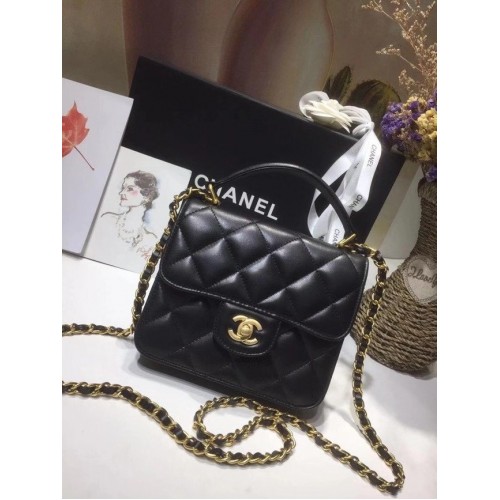 Chanel kleine draagtas 8817 zwart