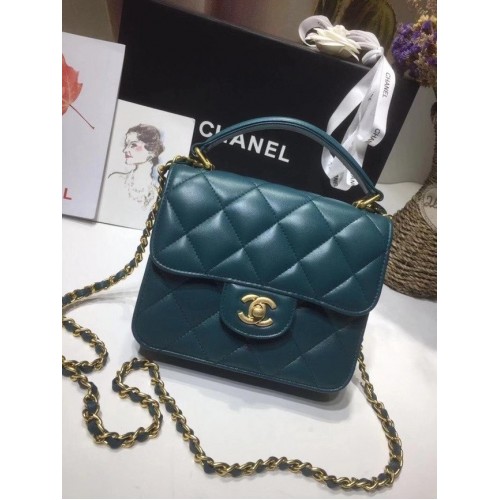 Chanel kleine draagtas 8817 blauw
