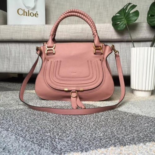 Chloe Marcie originele Kalfsleer Top Handvat Tas 166320 roze