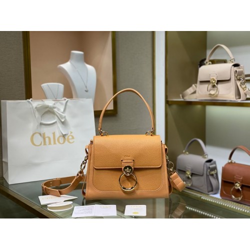 Chloe originele kalfsleren tas C1142L Camel