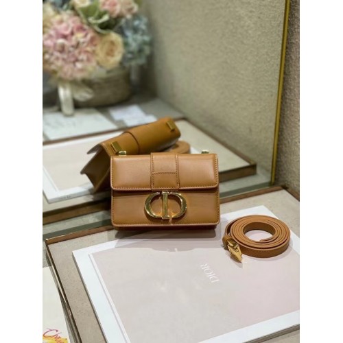DIOR 30 MONTAIGNE TAS Kalfsleer mini M9204U bruin