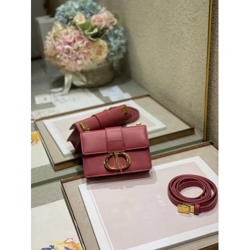 DIOR 30 MONTAIGNE TAS Kalfsleer mini M9204U roze