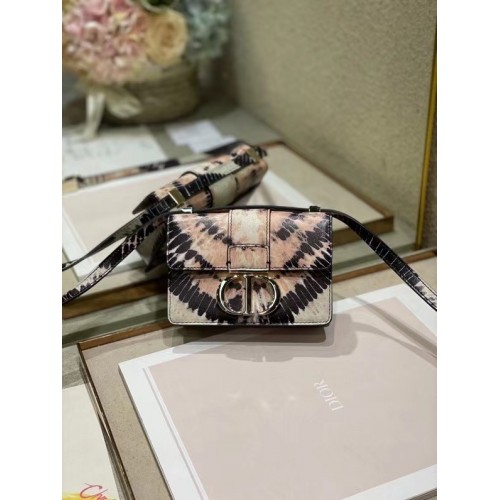 DIOR 30 MONTAIGNE-TAS Veelkleurige stropdas Dior-borduursel M9204U