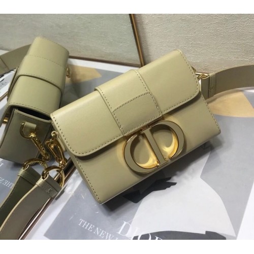 DIOR 30 MONTAIGNE BOX TAS Muntbeige Box Kalfsleer M9204U