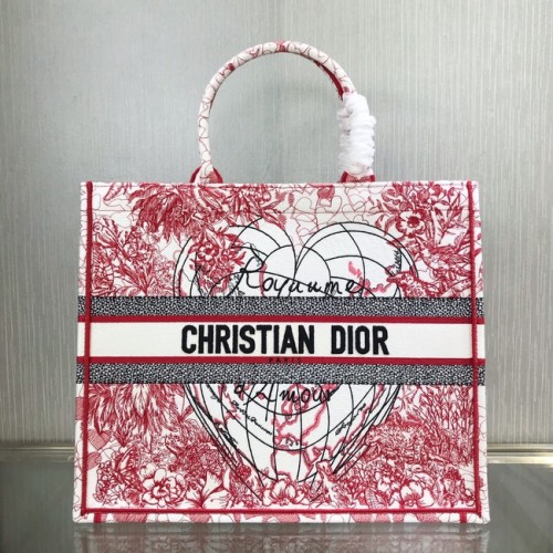 DIOR BOOK TOTE Geborduurd C1286-23