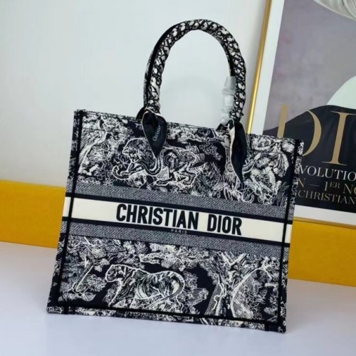 DIOR BOOK TOTE Veelkleurig borduursel M1297ZR