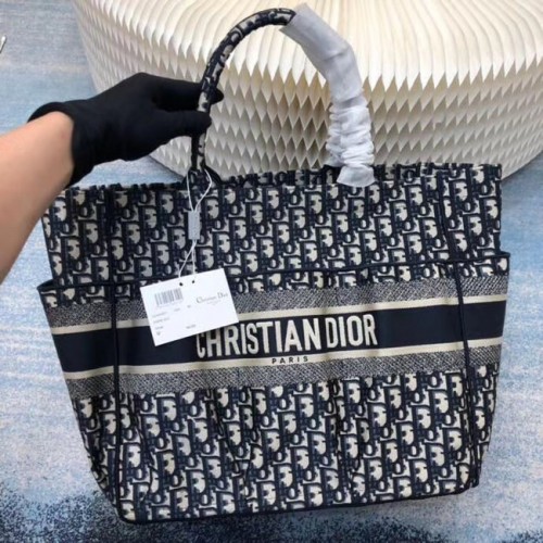 DIOR Strandtas CANVAS C0175 BLAUW