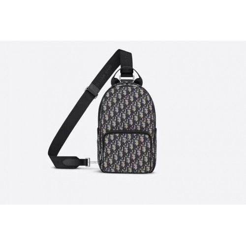 DIOR Blauw Dior Oblique-borduursel CN0130