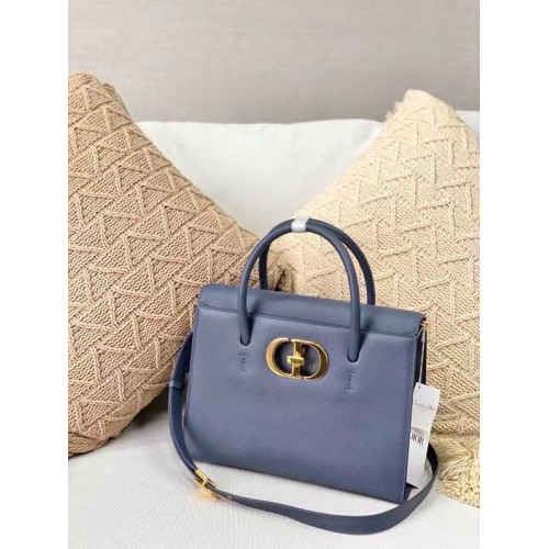 DIOR MEDIUM ST HONORE TOTE Generfd kalfsleer M9321UMBA blauw