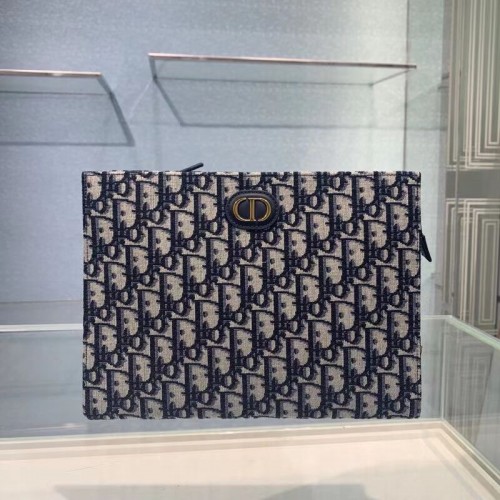 DIOR Oblique geborduurd C2107 blauw