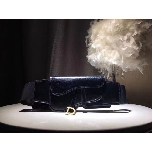 DIOR originele leren zadeltas M9021 zwart
