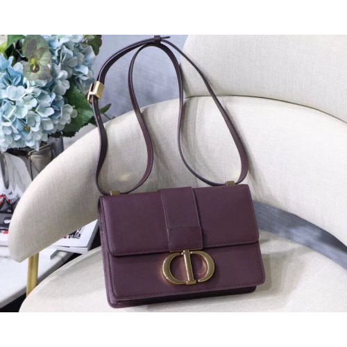 Dior 30 MONTAIGNE KALFSLEREN TAS M9203 Claret