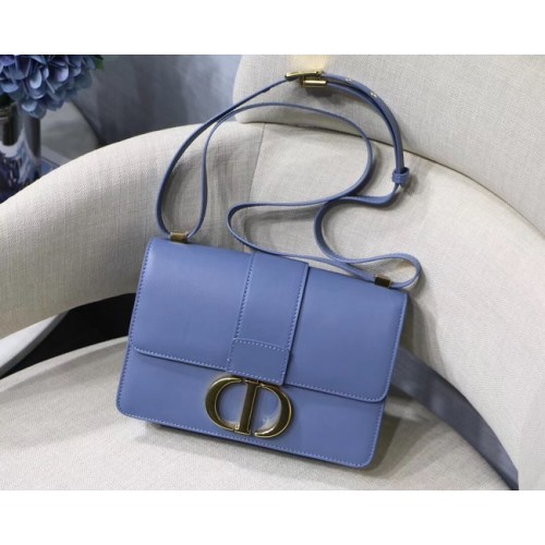 Dior 30 MONTAIGNE KALFSHEREN TAS M9203 blauw