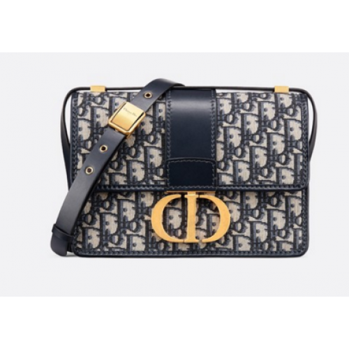 Dior 30 MONTAIGNE DIOR OBLIQUE TAS M9203 blauw