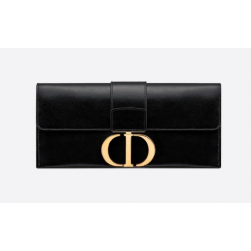 Dior 30 MONTAIGNE clutch van schapenleer M9206 zwart