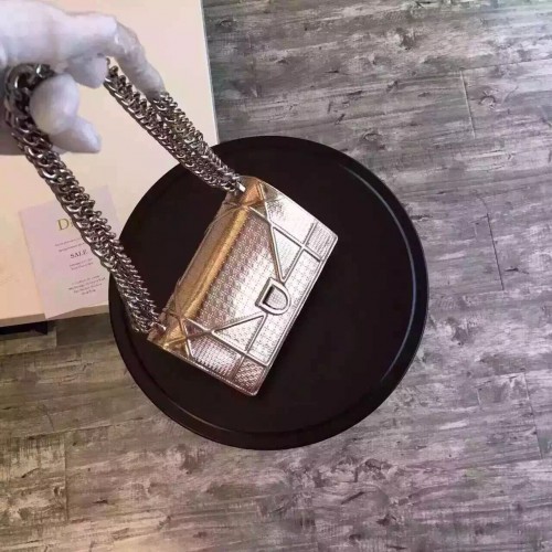 Dior Diorama Tas Origineel Leer CD13S Goud