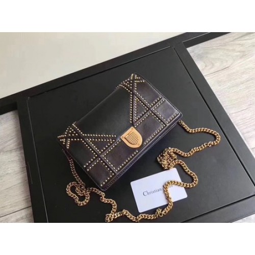 Dior Diorama Tas Origineel Schapenleer CD3709 Zwart