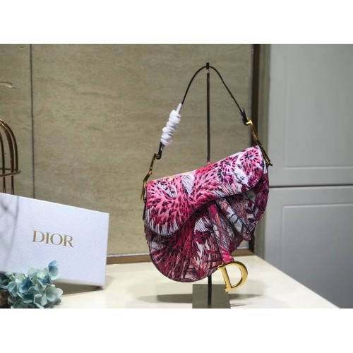 Dior GEBORDUURDE ZADEL-TAS AD0158 Phoenix