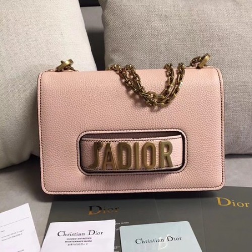 Dior JADIOR Flap Bag Kalfsleer M9003 roze