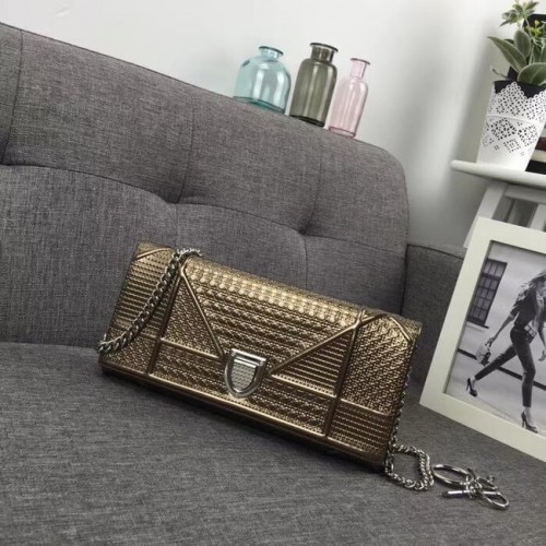 Dior Original koeienhuid mini-schoudertas 3780 brons