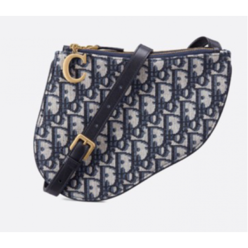 Dior ZADEL DIOR OBLIQUE KOPPELING S5642C Blauw