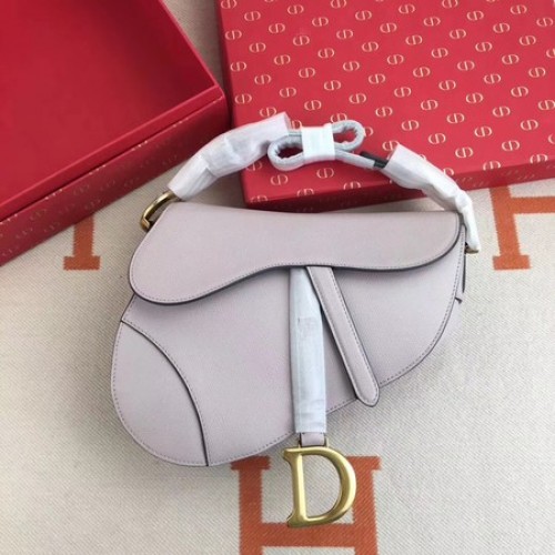 Dior ZADEL-TAS VAN KALFSLEER M0446C lichtviolet