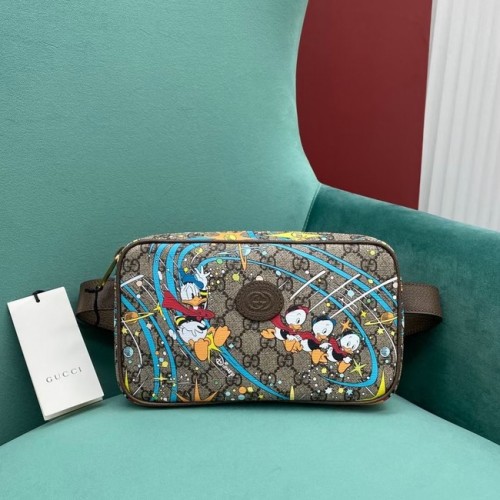 Disney x Gucci heuptas met Donald Duck print 602695