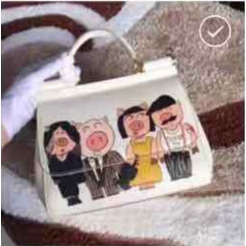 Dolce Gabbana Originele Tas DG8633 Varken Wit