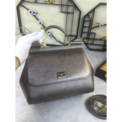 Dolce Gabbana Origineel leer 4136 zilvergrijs