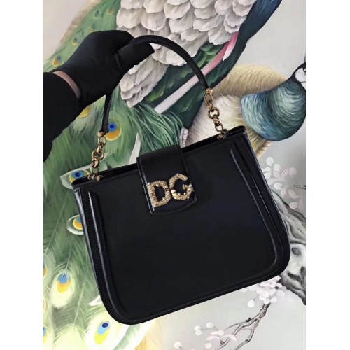 Dolce Gabbana Origianl Leren Tas 4918 zwart