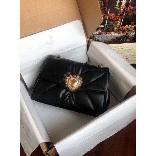 Dolce Gabbana Origianl Leren Tas 4919 zwart