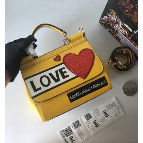 Dolce Gabbana SICILY Tas Kalfsleer 4136-26