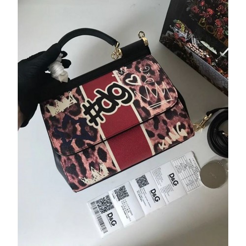 Dolce Gabbana SICILY Tas Kalfsleer 4136-5