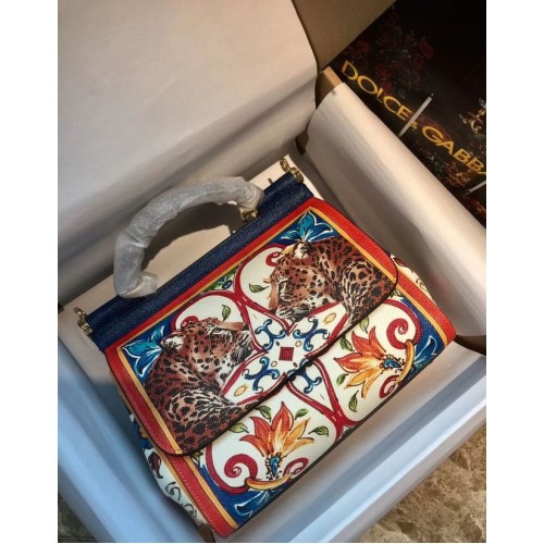 Dolce Gabbana SICILY Tas Kalfsleer 4136-7