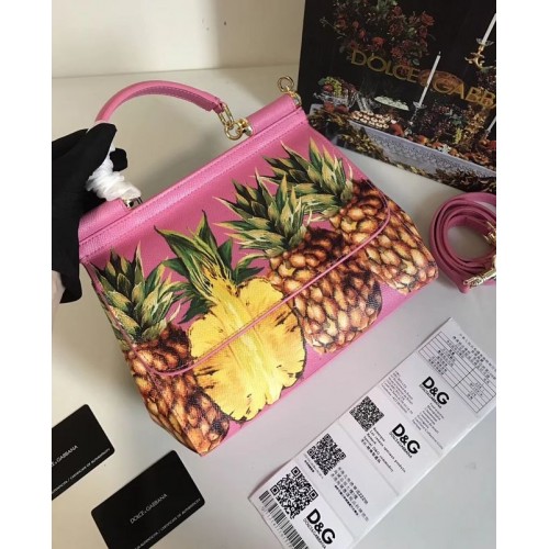 Dolce Gabbana SICILY Tas Kalfsleer 4136-8