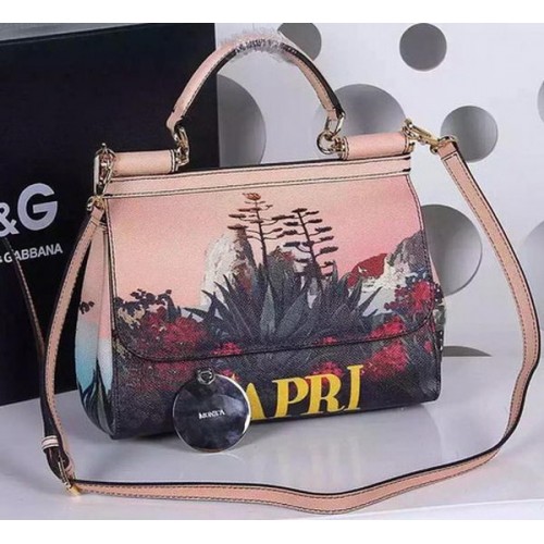 Dolce Gabbana SICILIË Tas Kalfsleer BB4137TAD