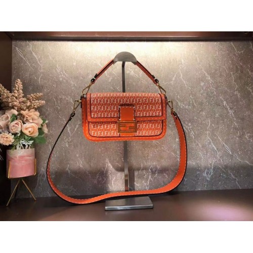 FENDI BAGUETTE Tas F1520 oranje