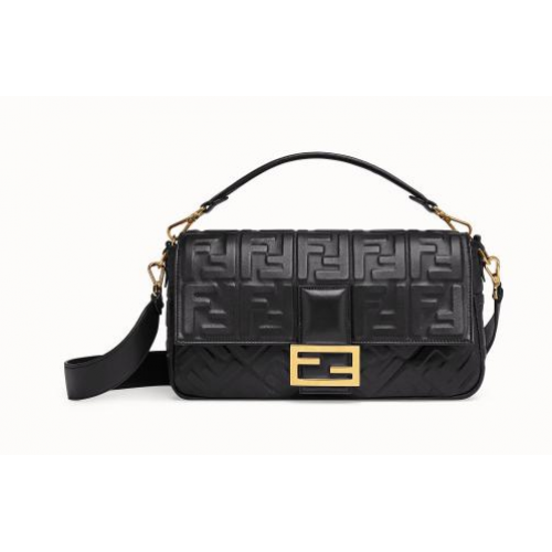 FENDI BAGUETTE grote schoudertas 8BR771A zwart