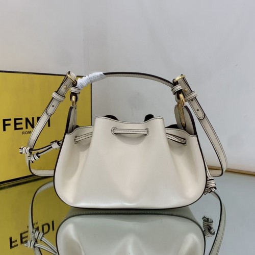 FENDI TOUCH leren tas 8BS059 wit