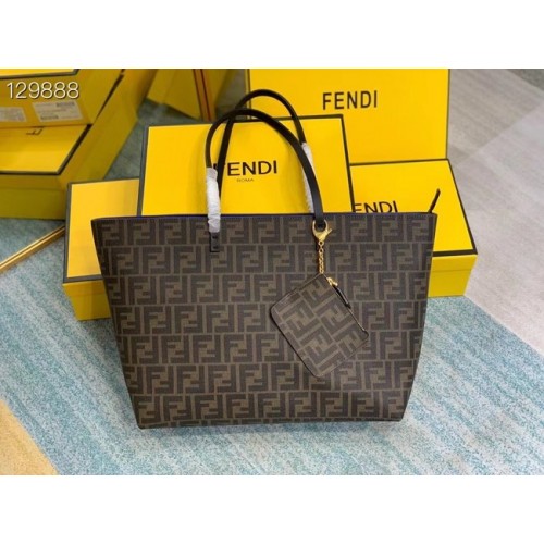 FENDI stoffen tas 69555 blauw