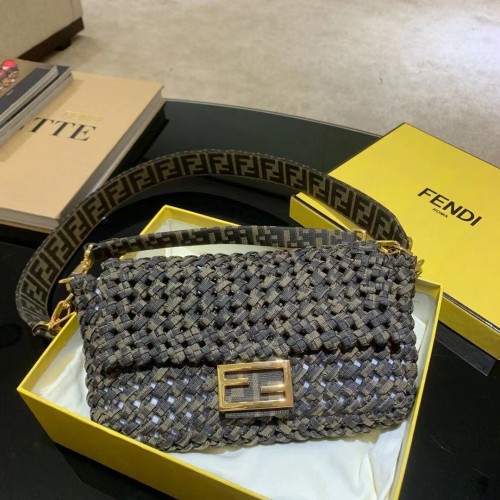 Fendi BAGUETTE stoffen tas F2468