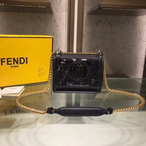Fendi KAN IF SMALLPU draagtas 8BT286A7T zwart