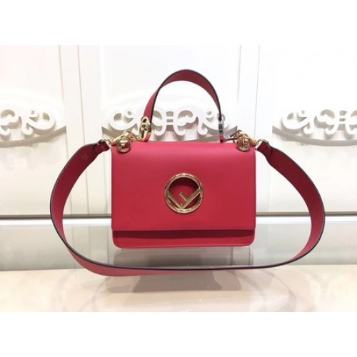 Fendi KAN I Leren Tas FD2670 Rood