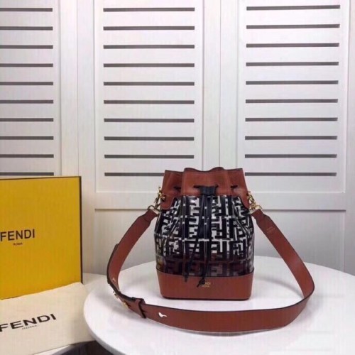 Fendi MON TRESOR leren tas 8BT298A zwart