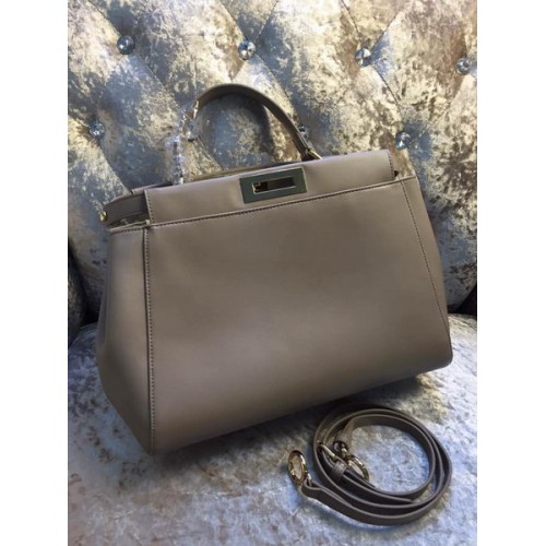 Fendi Kiekeboe Tas Kalfsleer 30340 Grijs