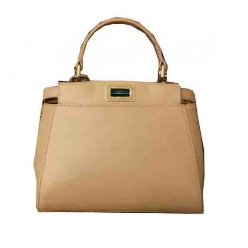 Fendi mini Kiekeboe Tas Origineel Leer 55211 Beige