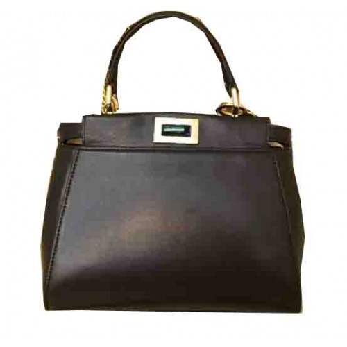 Fendi mini Peekaboo tas origineel leer 55211 zwart